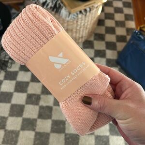 Olive and June Cozy Socks (Peach/OS)